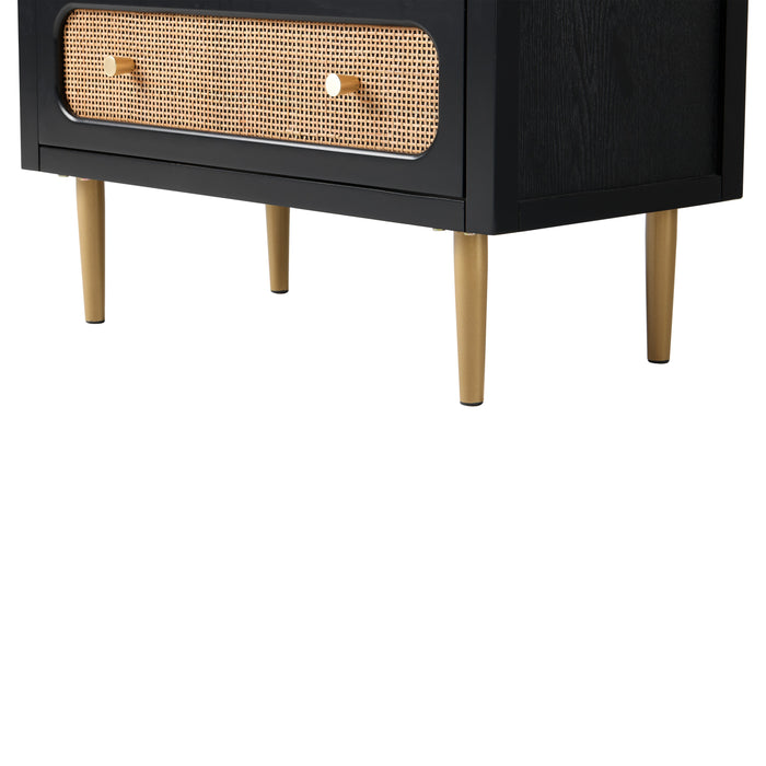 COZAYH HOME Rattan Chest of Drawers