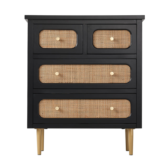 COZAYH HOME Rattan Chest of Drawers