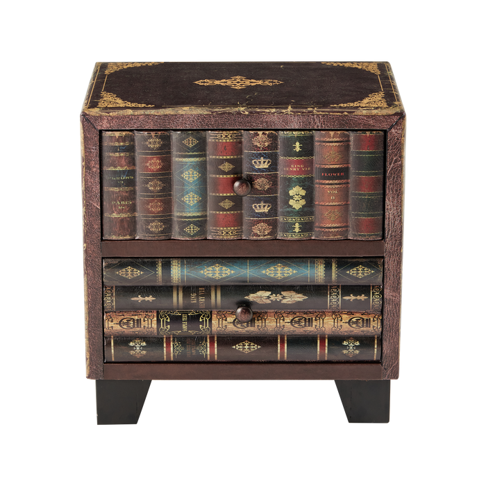 Vintage 2-Drawer Nightstand