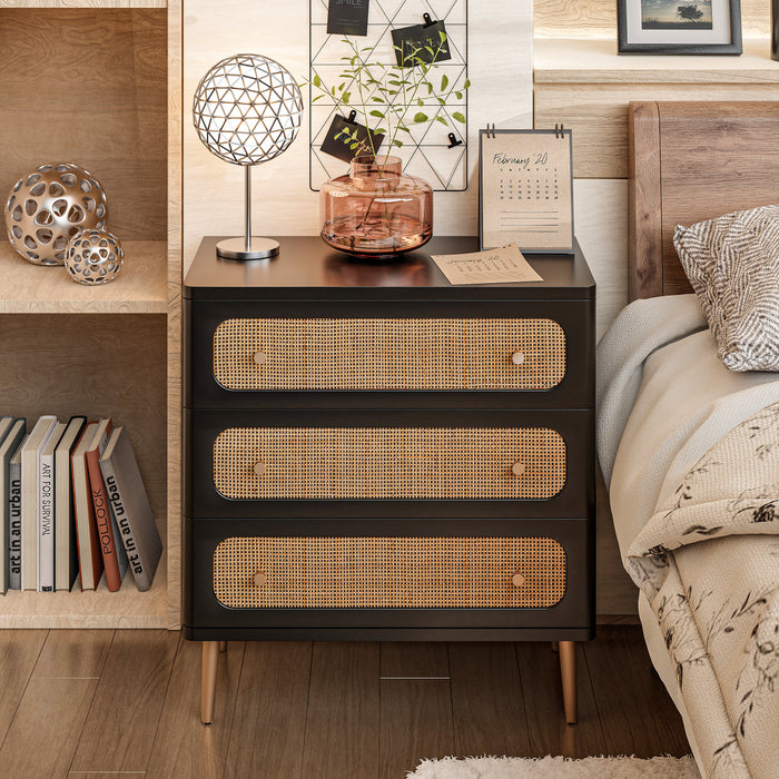 COZAYH HOME Rattan Chest of Drawers