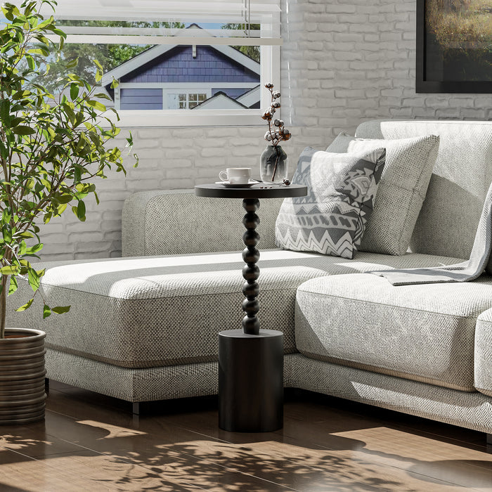 COZAYH HOME Pedestal End table