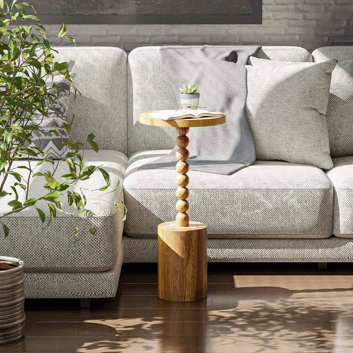 COZAYH HOME Pedestal End table