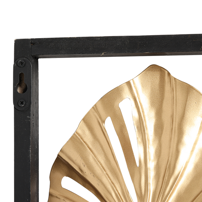 COZAYH HOME Golden Leaf Wall Decor