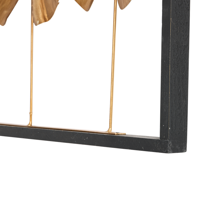 COZAYH HOME Golden Leaf Wall Decor