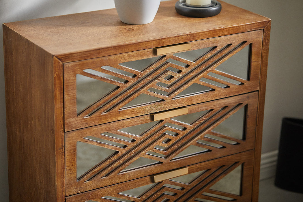 COZAYH HOME Mirror Fronts Dresser/Cabinet