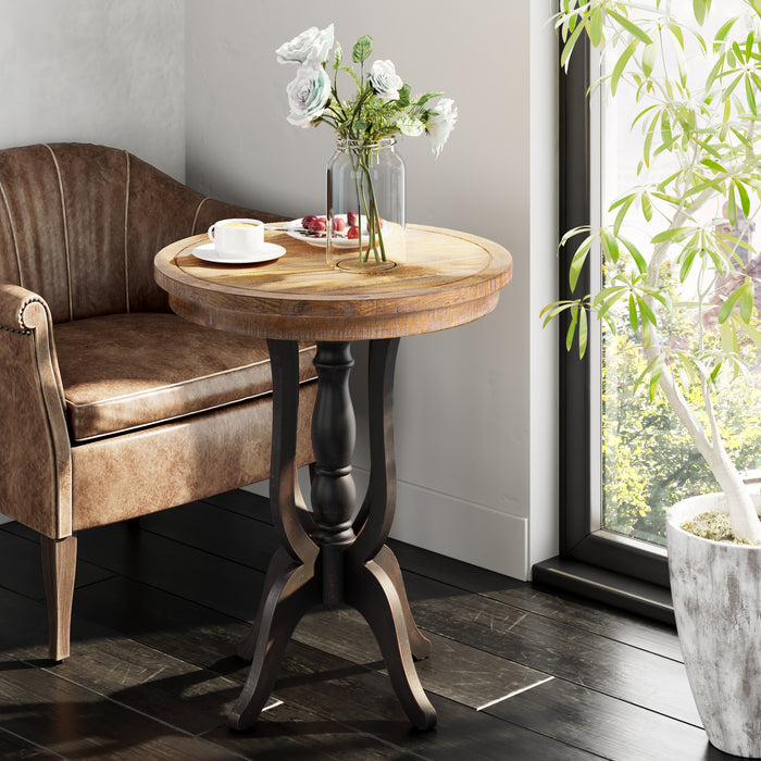 COZAYH HOME Farmhouse End Table