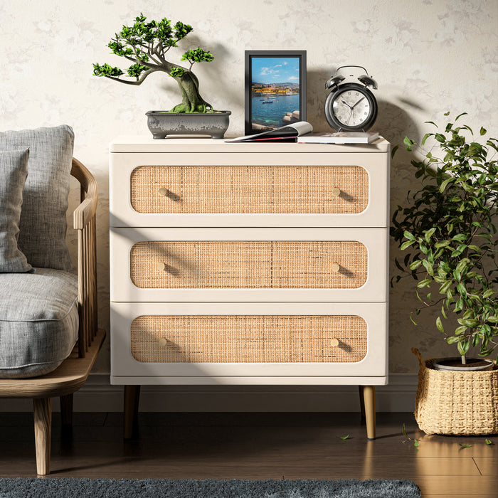 COZAYH HOME Rattan Chest of Drawers