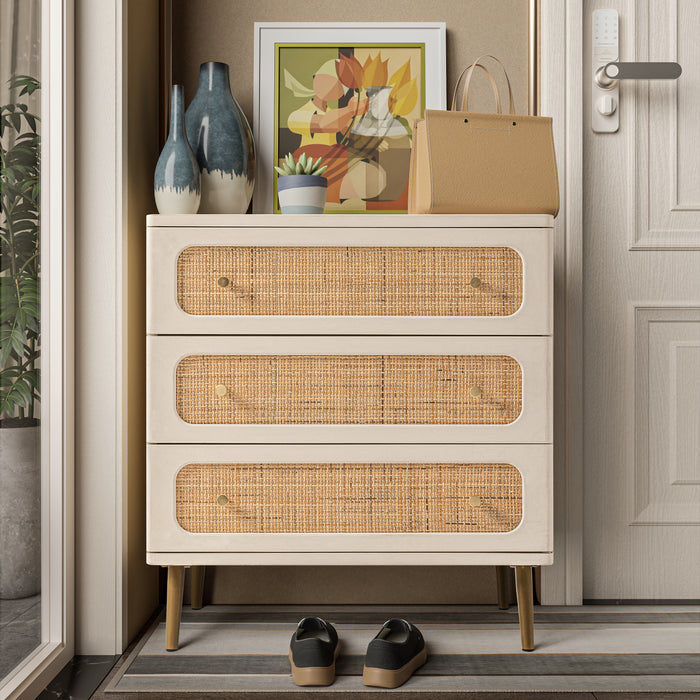 COZAYH HOME Rattan Chest of Drawers