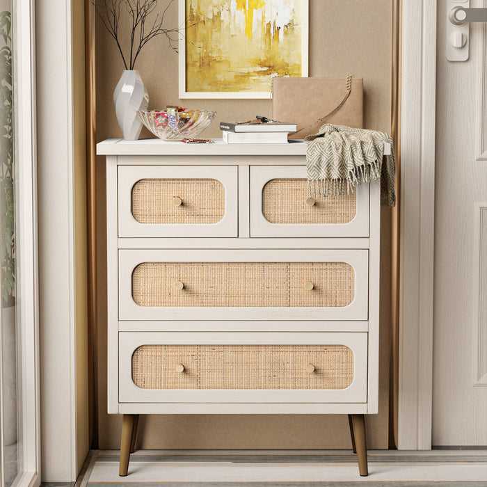 COZAYH HOME Rattan Chest of Drawers