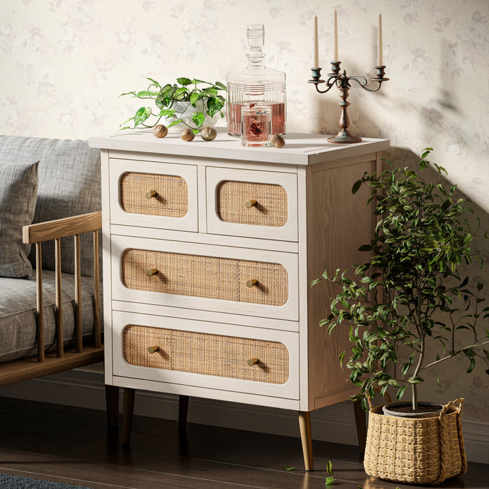COZAYH HOME Rattan Chest of Drawers