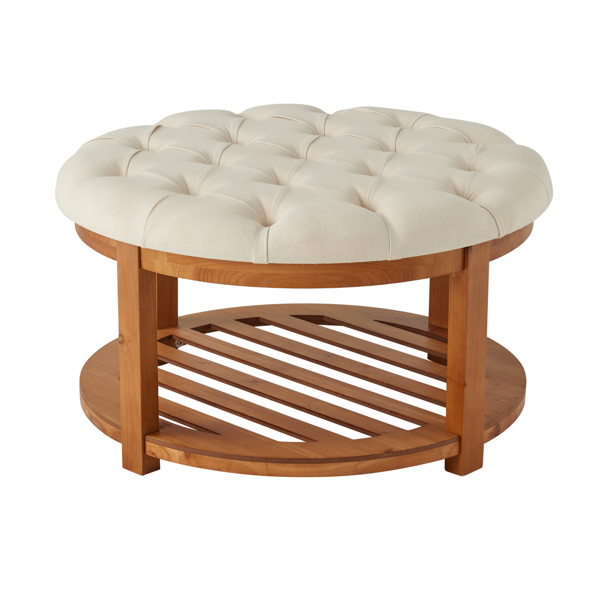 Round Wood Coffee Tables — COZAYH HOME