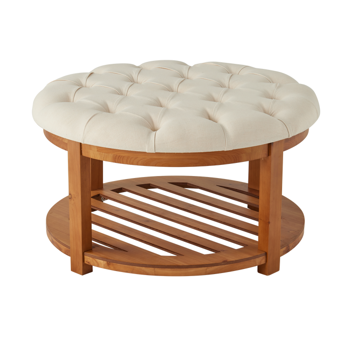 Round Wood Coffee Tables