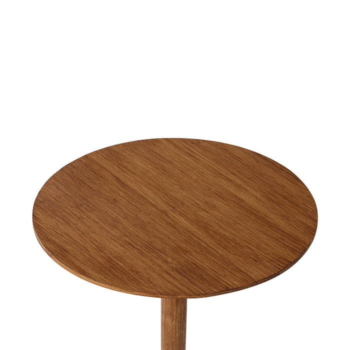 COZAYH HOME Small Pedestal End Table