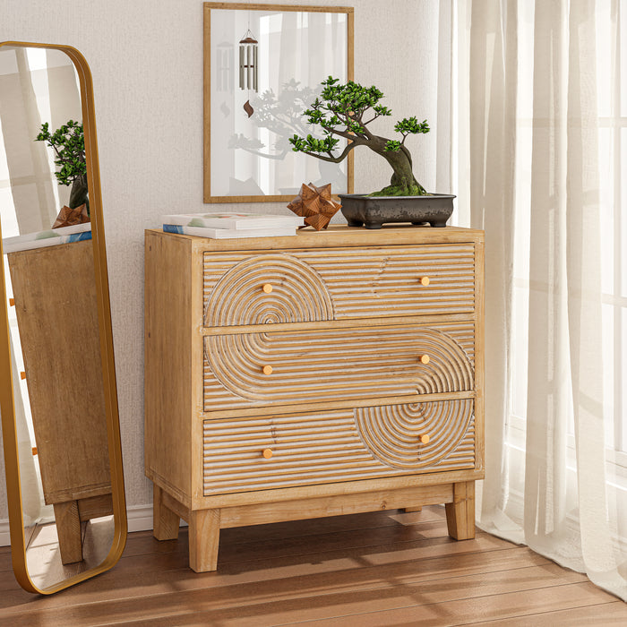 COZAYH HOME 3-Drawer Chest