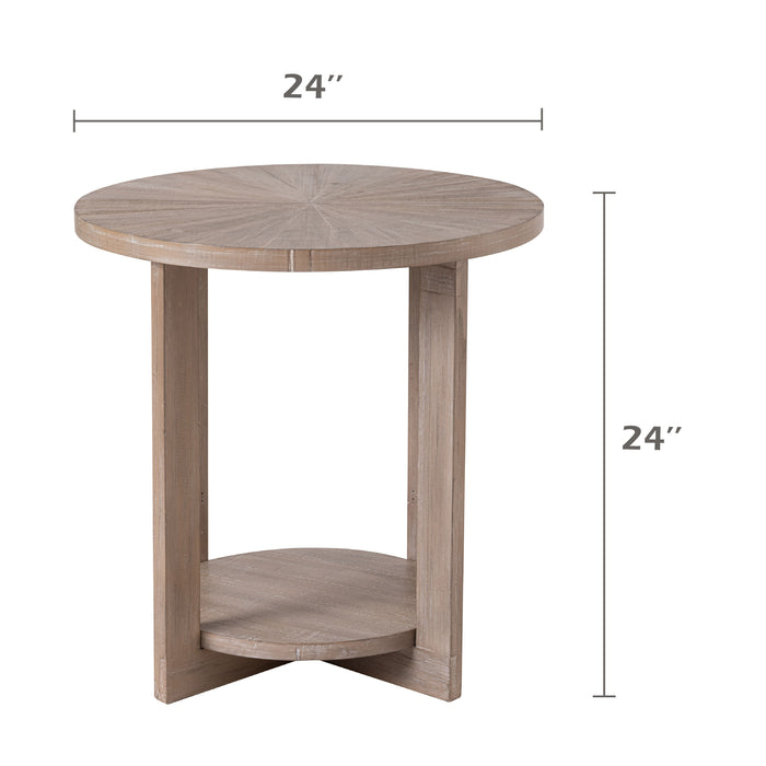 COZAYH HOME Rustic End Table