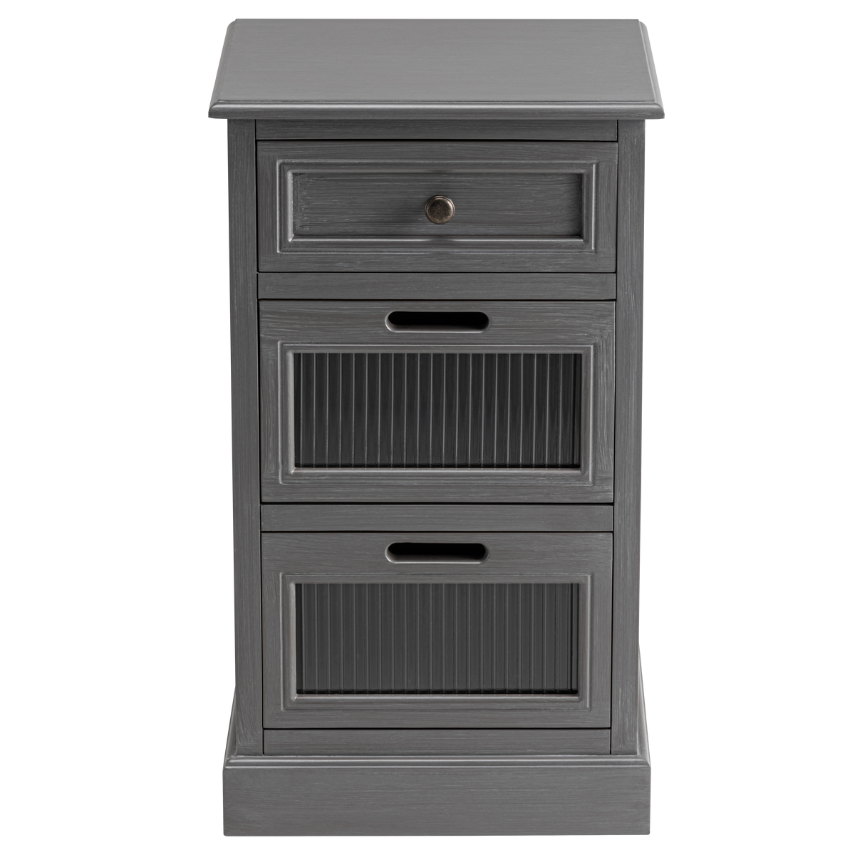 COZAYH Mid Century Modern Nightstand, Fully Assembled Nightstand with 2