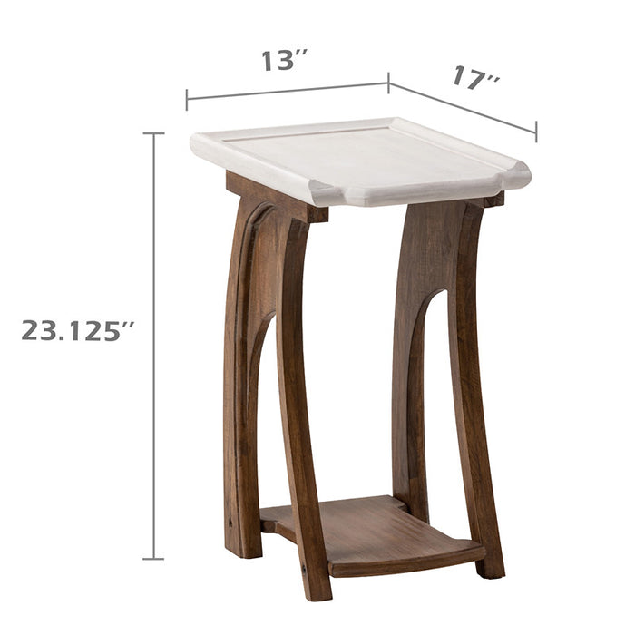 COZAYH HOME End Table with Shelf